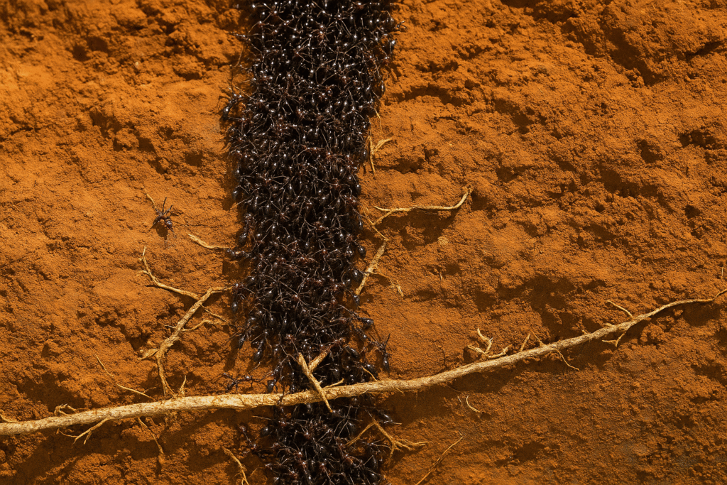 fourmis nomades