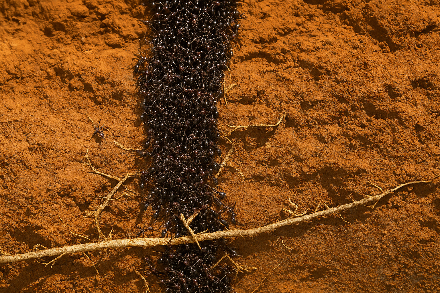 fourmis nomades