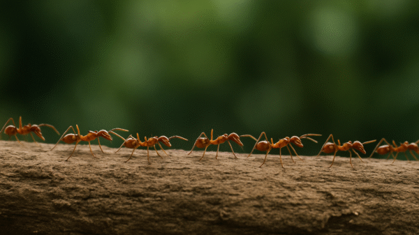 comportement des fourmis