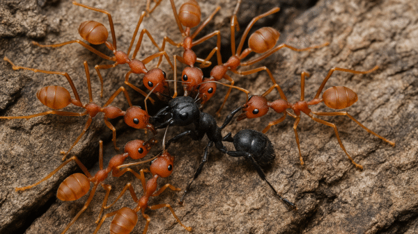 guerre chez les fourmis