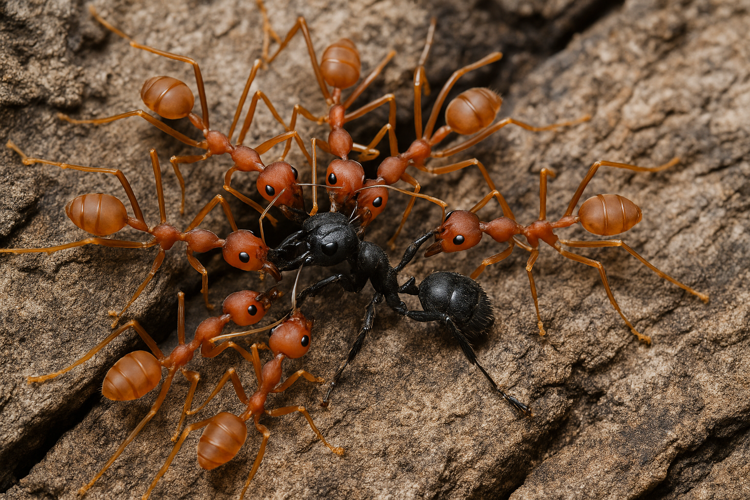 guerre chez les fourmis